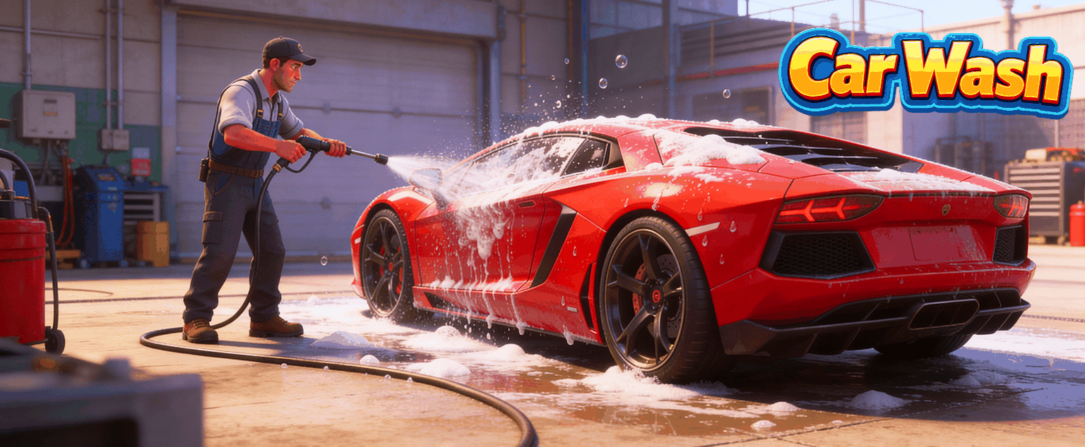 Car Wash Fever, a mobile game by Flux Play Games